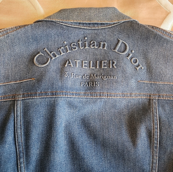 Designer Denim Jacket - Dior - Picture 3 of 4